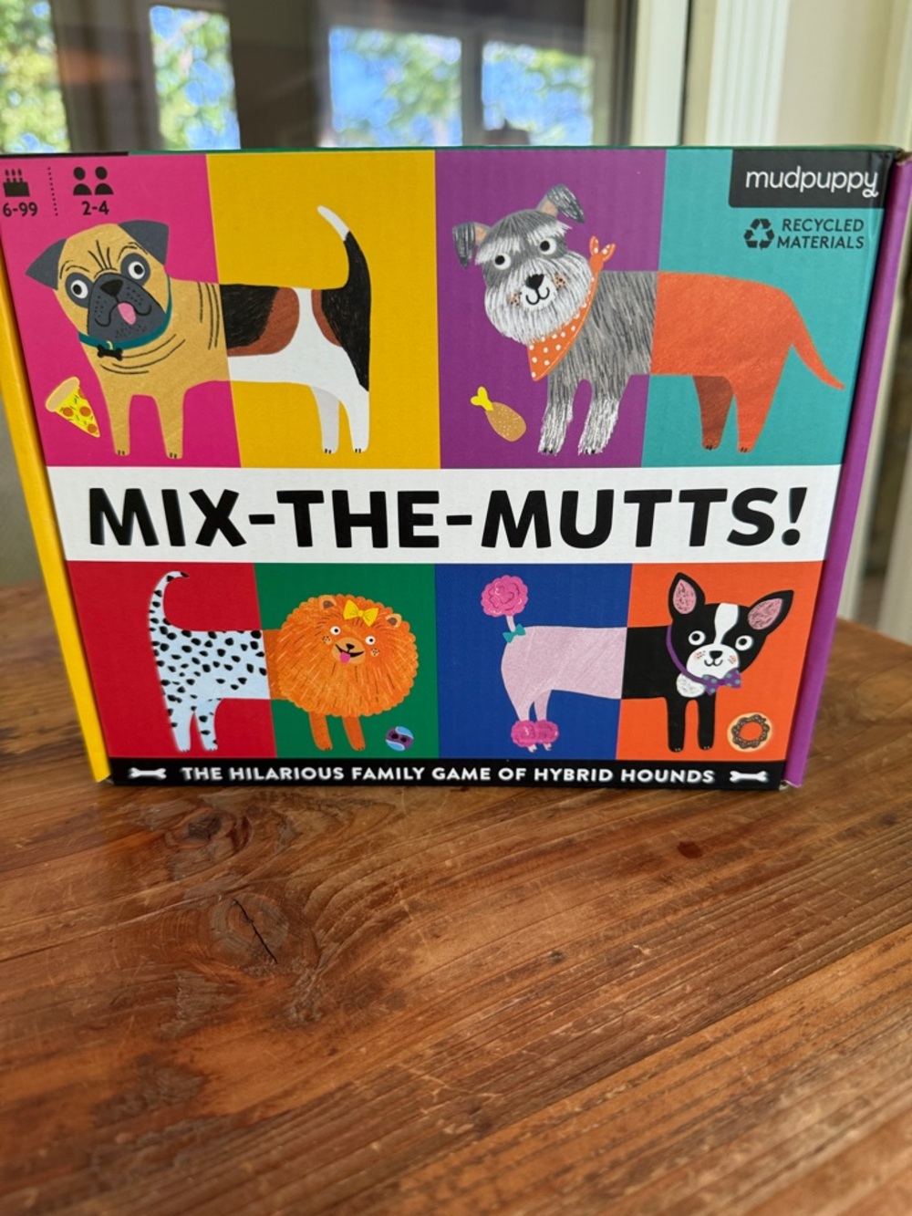 Mudpuppy Mix-The-Mutts! Kids Puzzle Game — Bright Multicolor Box NWT. Sealed:)